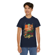 Pirate Hunter Unisex Heavy Cotton Tee - Adventure-Inspired Graphic Tee