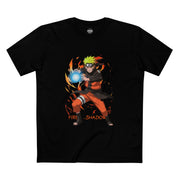 Ninja Fire Shadow Graphic Tee