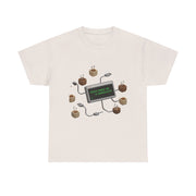 Funny Techie Unisex Heavy Cotton Tee - 'Sudo Make Me A Sandwich'