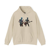 Retro Robot Rock Band  Unisex  Hoodie